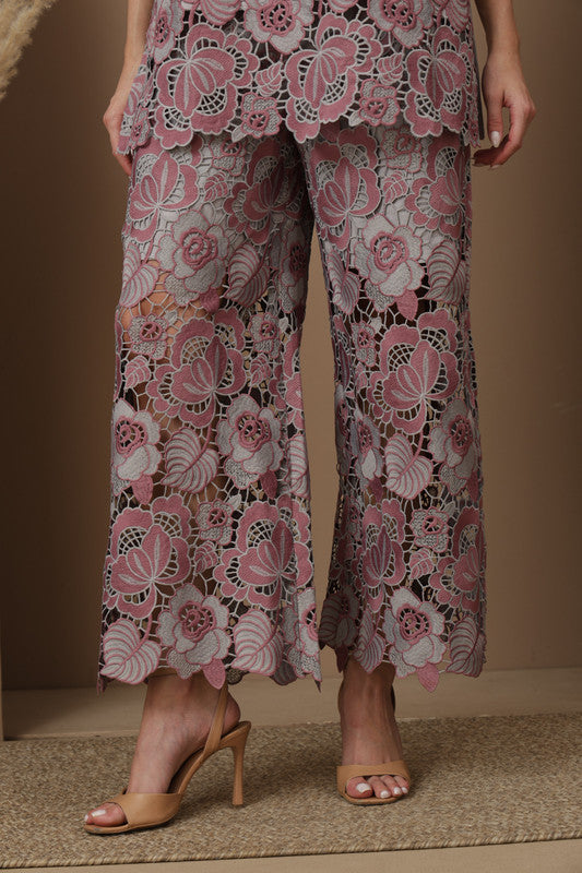 Bella Crop Shirt & Pants Set