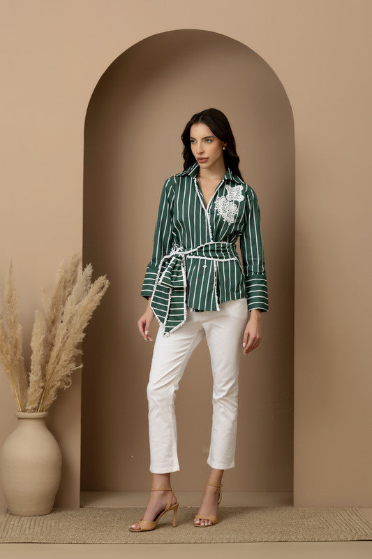 Ivy Wrap Shirt
