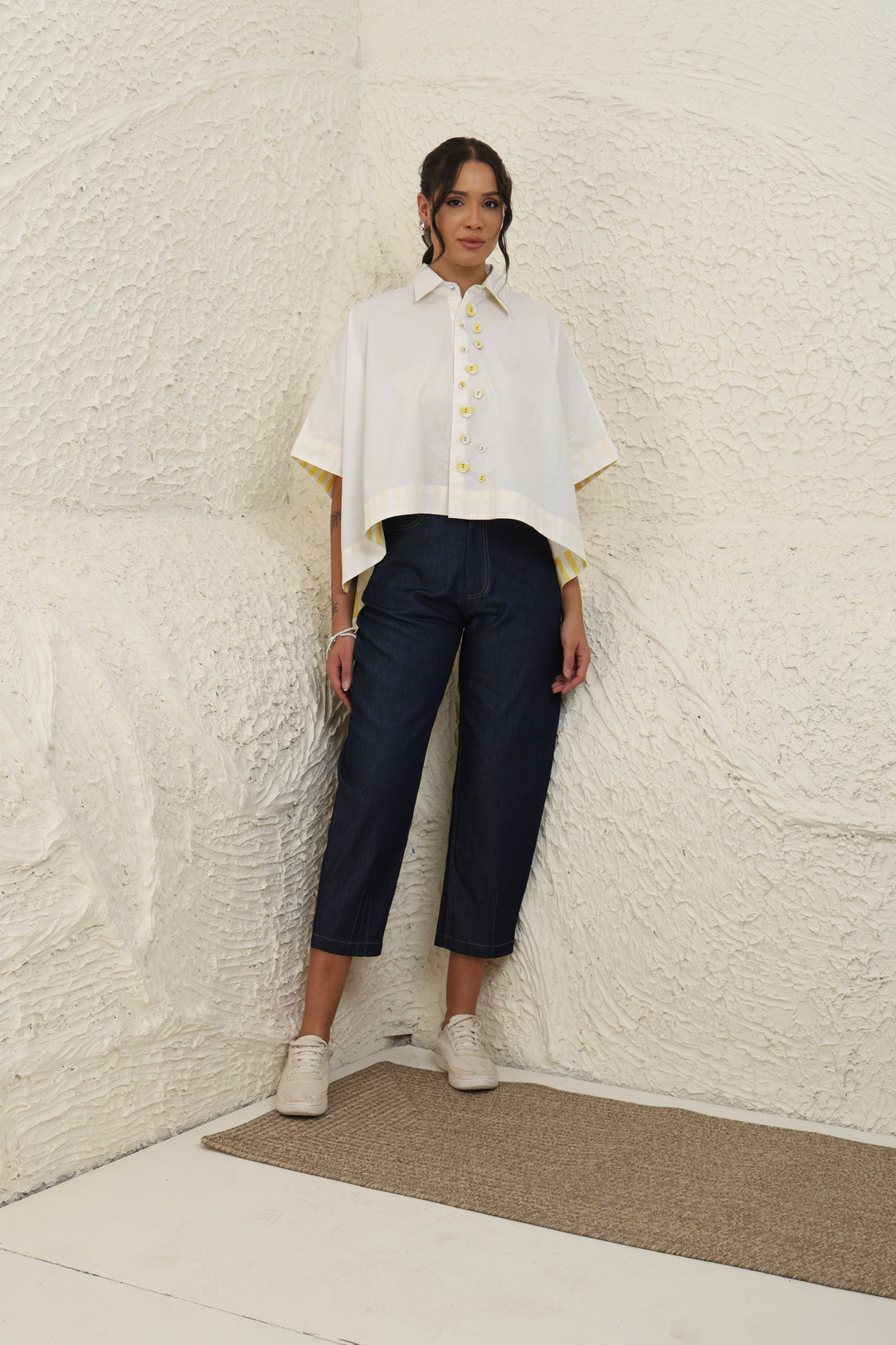 Bianco Cape Shirt