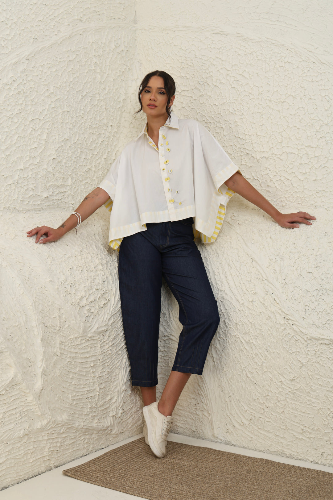 Bianco Cape Shirt