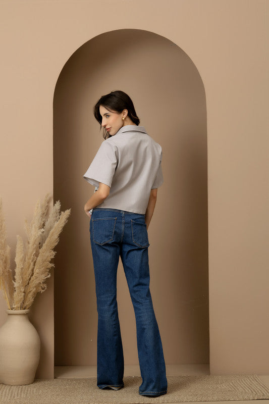 June Crop Shirt