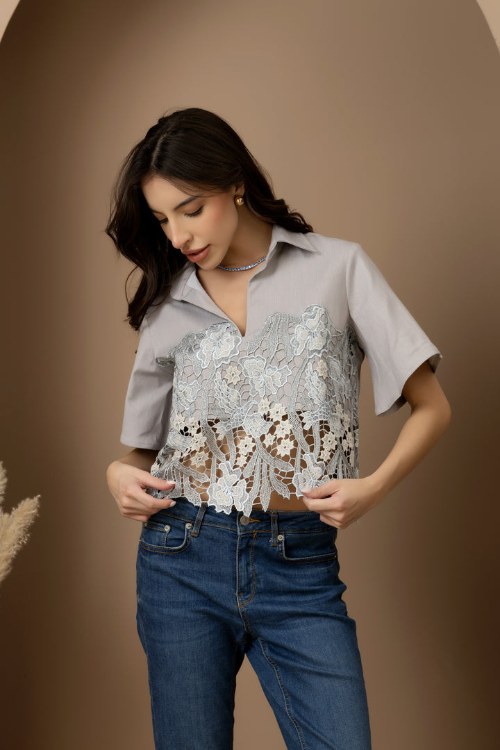 June Crop Shirt