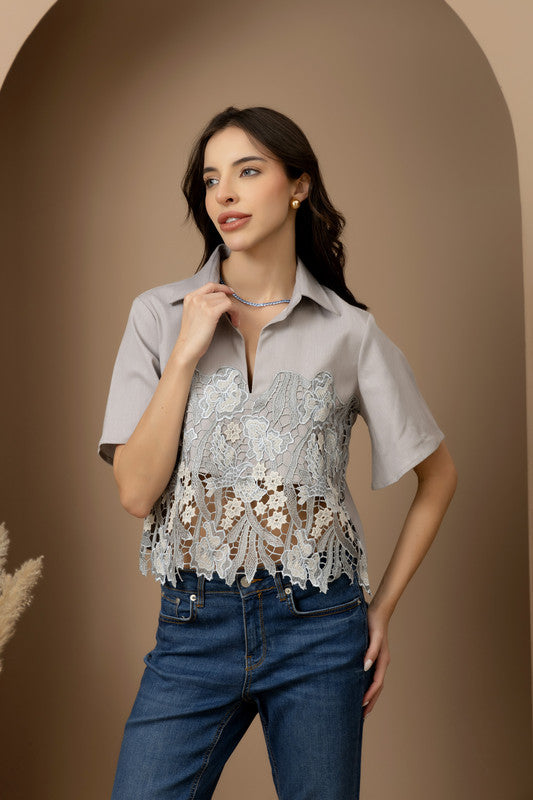 June Crop Shirt