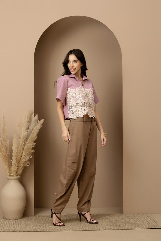 Coco Crop Shirt