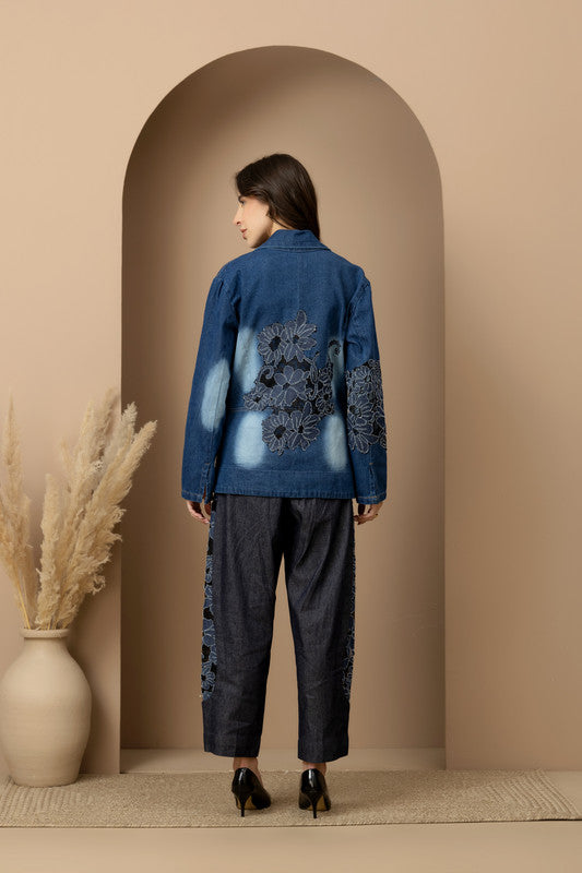 Mabel Blazer & Barrel Jeans Set