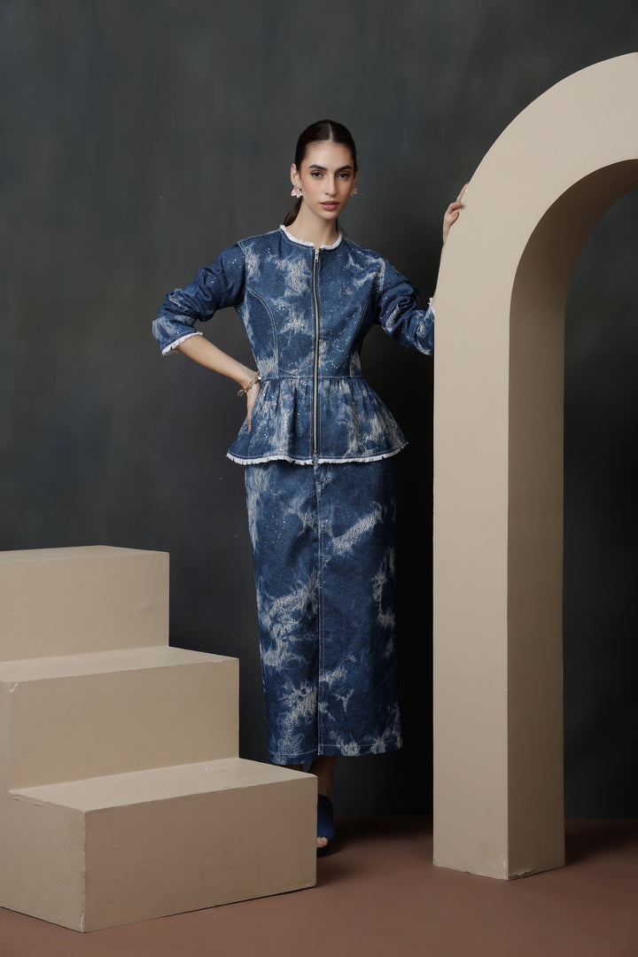 Adrian Peplum Jacket