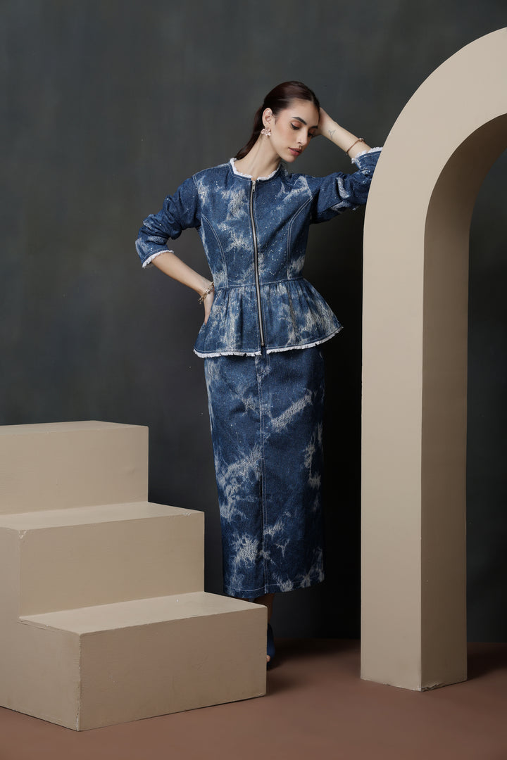 Adrian Peplum Jacket