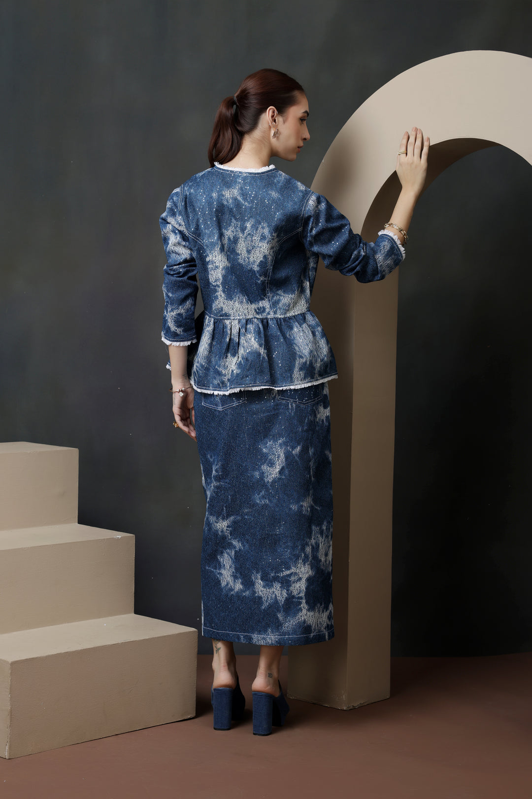 Adrian Peplum Jacket