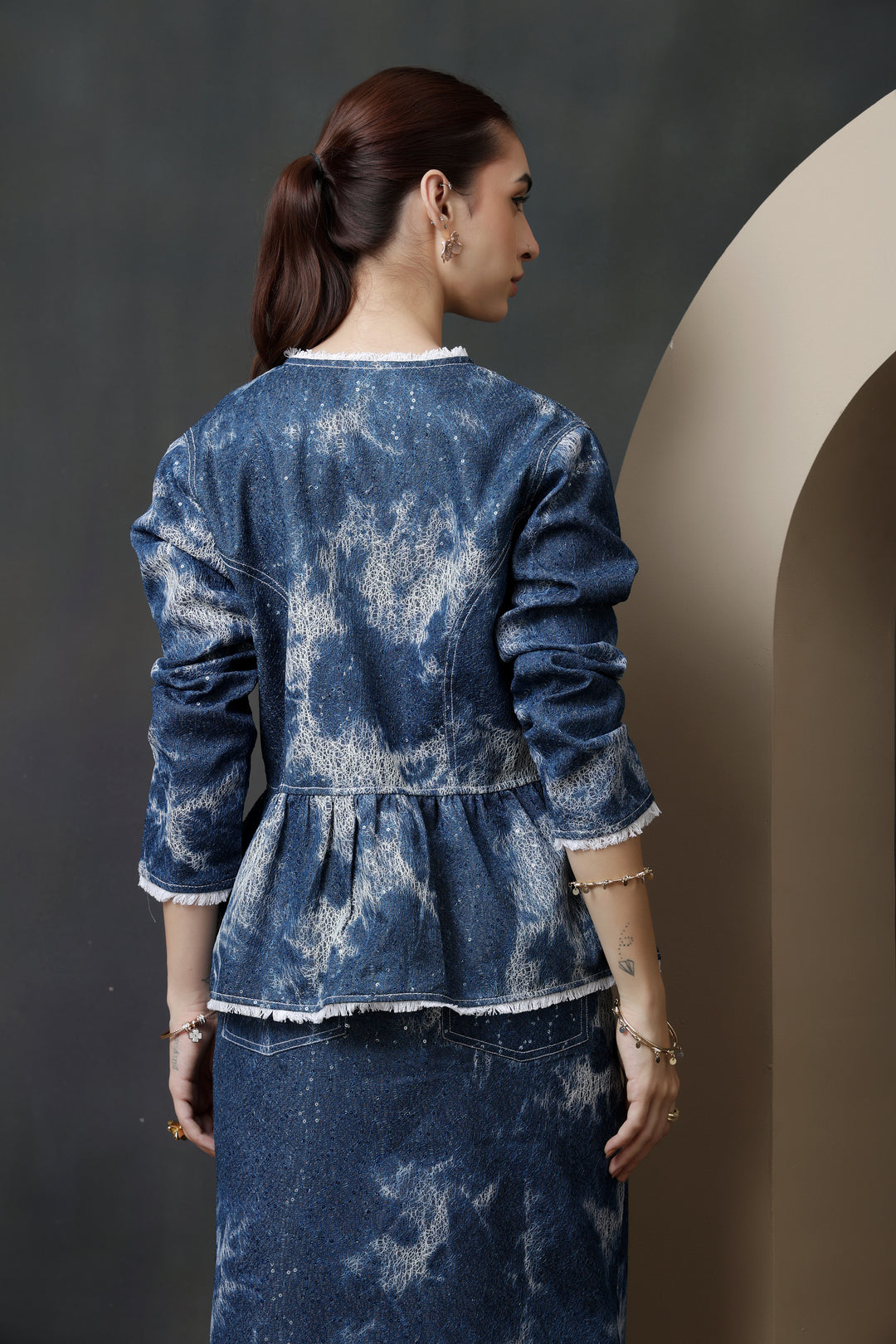 Adrian Peplum Jacket