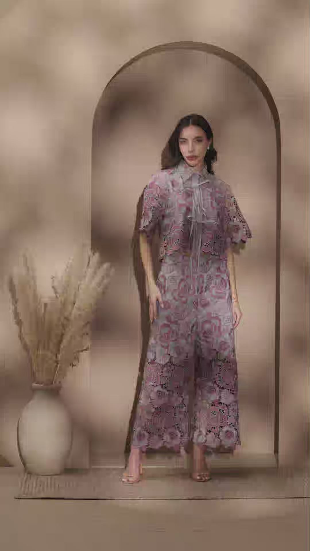 Bella Crop Shirt & Pants Set