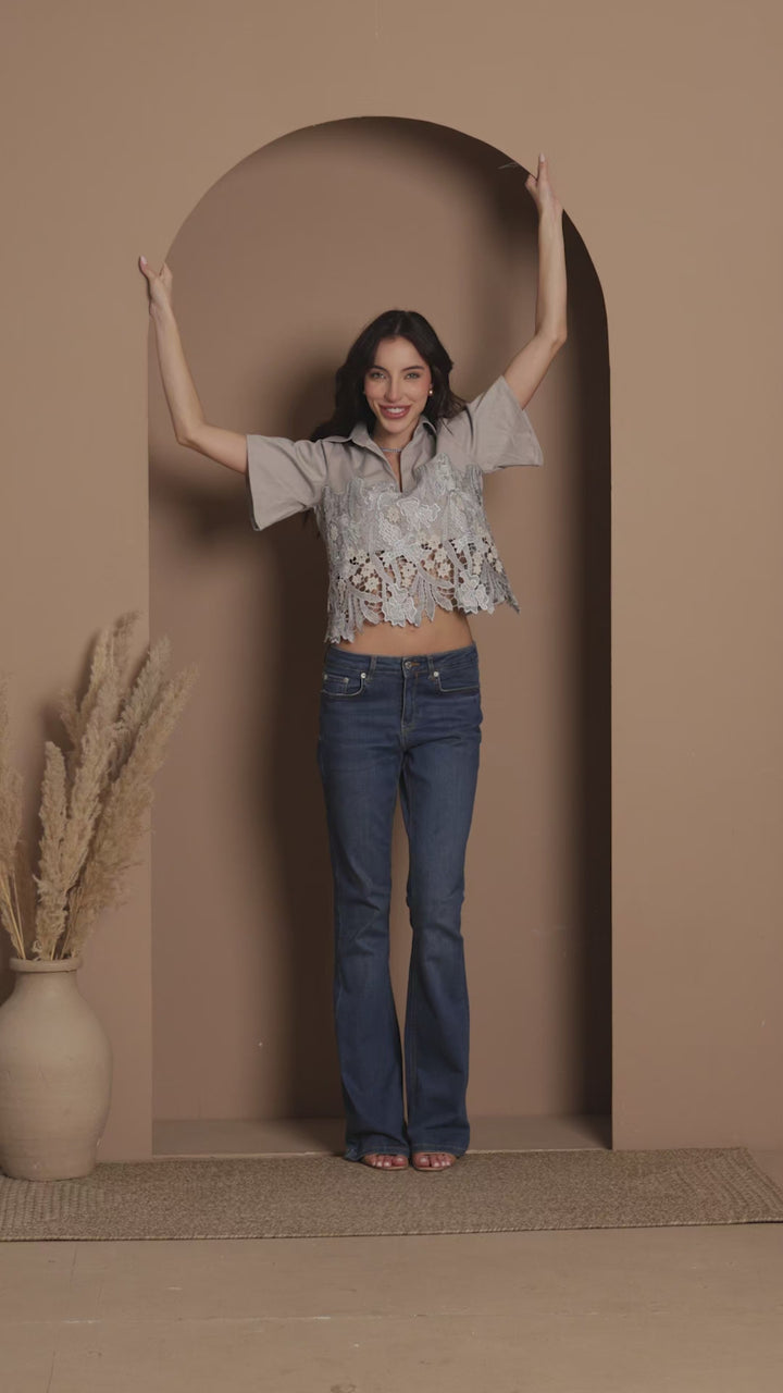 June Crop Shirt
