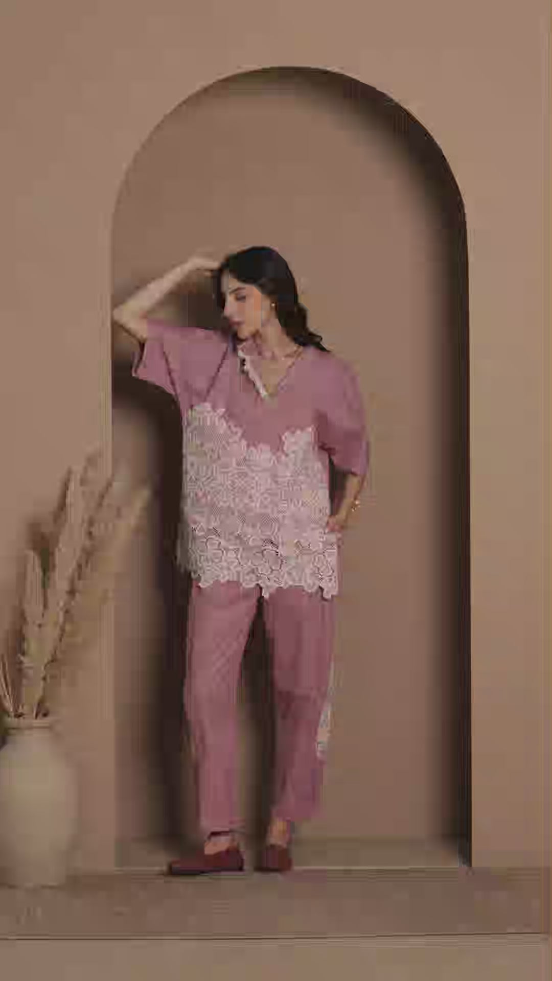 Beau Shirt & Barell Pants Set