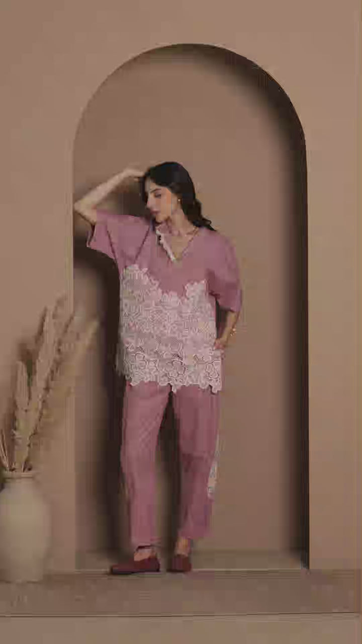 Beau Shirt & Barell Pants Set
