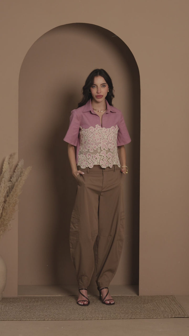 Coco Crop Shirt
