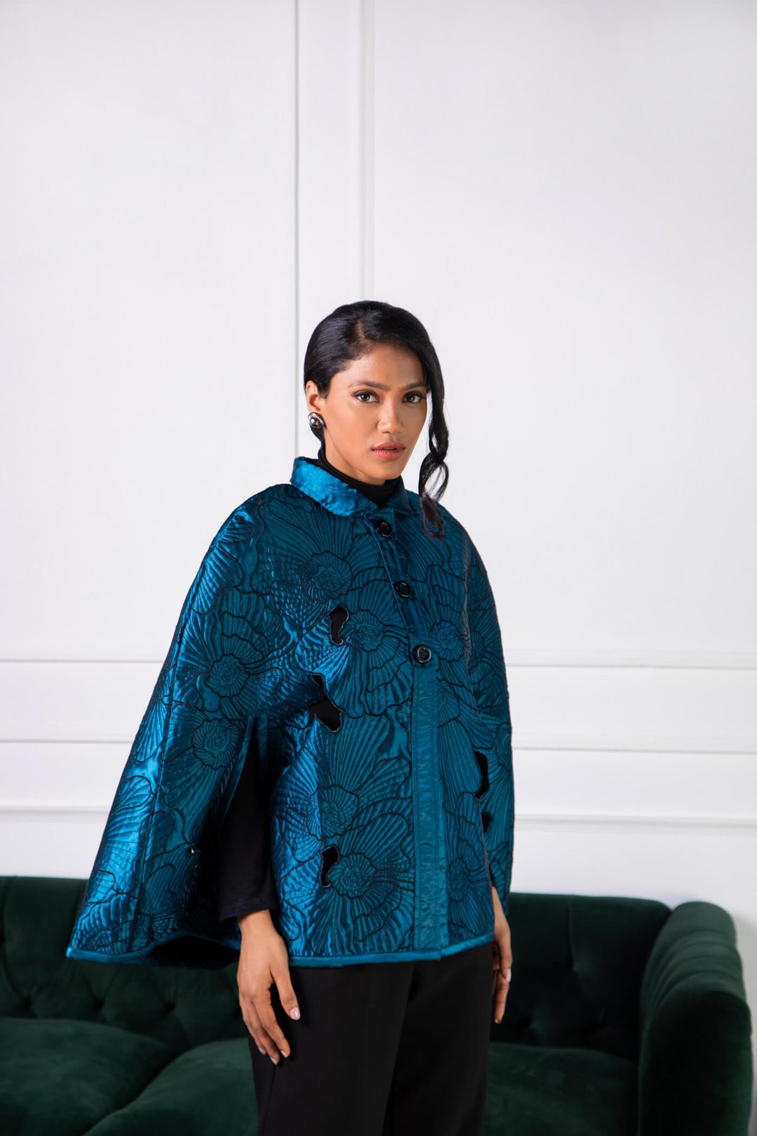 Anna - Quilted Cape